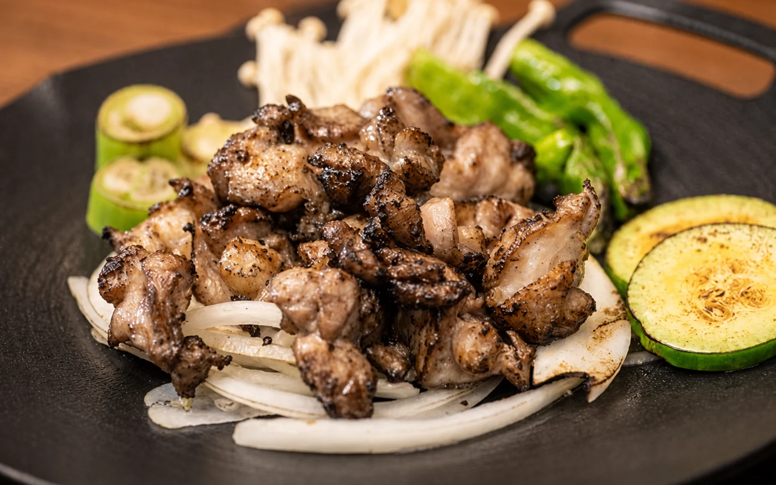 Chicken knee cartilage zaruyaki